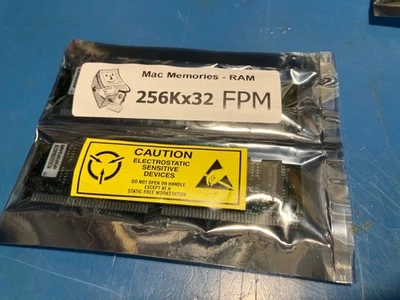 2x 1MB 256Kx32 Non-Parity 72-Pin 70ns FPM SIMM Memory RAM 8-Chip Samsung Vintage - Image 1 of 3