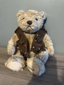 07 Signature Collection Limited Edition Herrington Teddybär mit Lederweste - Bild 1 von 10