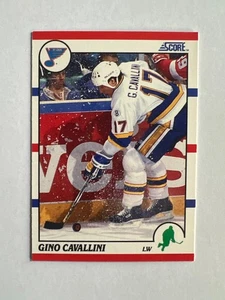 1990-91 Score - Gino Cavallini #63 - Picture 1 of 2
