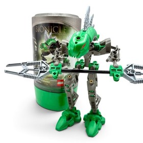 LEGO BIONICLE: Rahkshi Lerahk (8589) Complete with Kraata & Canister Retired