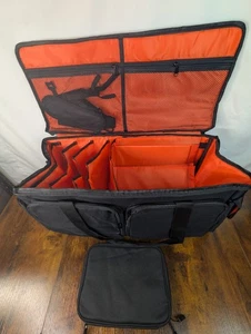 DJ Cable File Bag, Detachable Padded Bottom and Dividers, Travel Gig - Picture 1 of 15