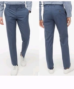 Pantalones J.Crew Factory Thompson pantalones cónicos mezcla de lana de cuatro estaciones 34x34 negocios - Imagen 1 de 4
