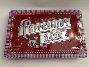 Williams Sonoma Pfefferminzbellen Dose LEER Weihnachten Dalmatiner Hunde - Bild 1 von 4