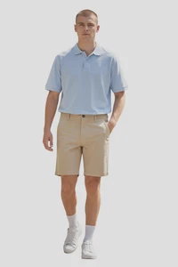Wonder Nation Boys School Uniform Stretch Performance Shorts, Khaki, 14 - Picture 1 of 4