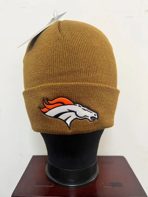 Denver Broncos NFL Adulto Tejido Gorro Sombrero Invierno Exterior Elasticidad Tejido Sombrero Foto 1 de 4