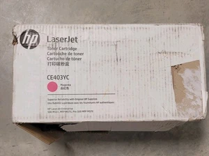 Cartucho de tóner magenta original HP CE403YC para M551, MFP M570 caja abierta sellada  - Imagen 1 de 4