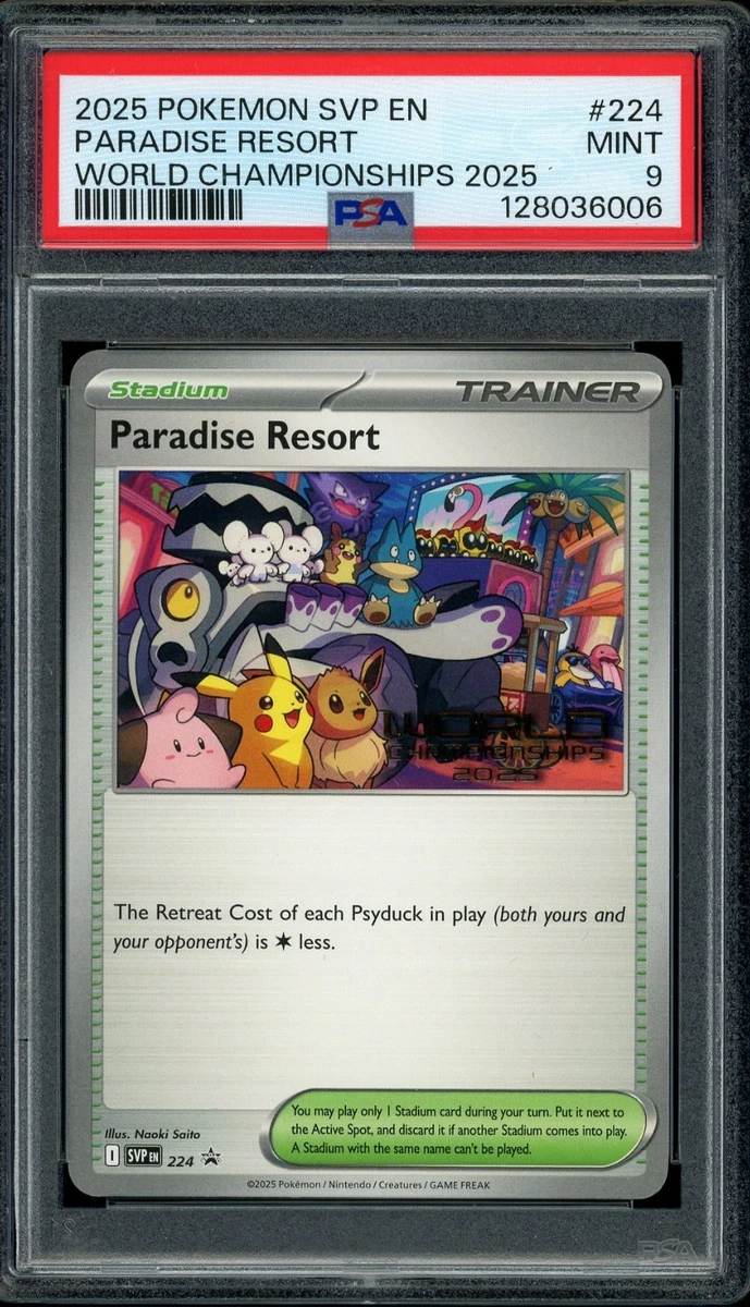 Pokémon TCG Paradise Resort Collectible Card Games & Accessories