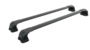 For Mercedes Benz EQS Suv (X296) 2022-Up Roof Rack Cross Bars Fix Point Alu Blac - Foto 1 di 9