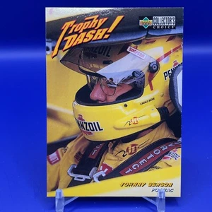Johnny Benson No.110 Car Card Motor classic NASCAR 1997 F/S a - Picture 1 of 6
