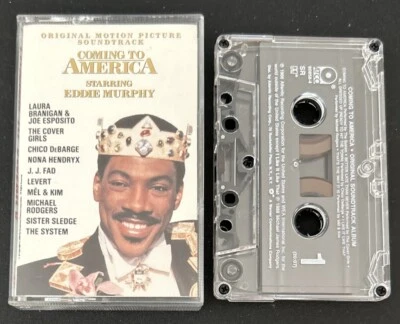 Coming To America Original Motion Picture Soundtrack Cassette Tape Eddie Murphy - Image 1 of 4