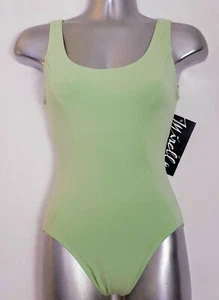 MIRELLA Women's Adult Small Leotard Princess Tank Seafoam Lined Bra #315L New - Picture 1 of 5