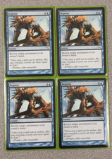 MAGIC THE GATHERING REGRESS  4XPLAYSET - MIRRODIN - COMMON - LP - MTG