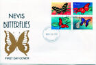NEVIS: "Butterflies" / First Day Cover FDC / Scott 1231-1234