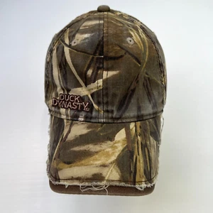 Duck Dynasty Hat Men One Size Spell Out Army Hunt A&E Camo Hype Run Gym Core Cap - Picture 1 of 13
