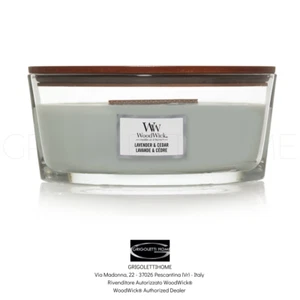 Woodwick - Elliptische Kerze Ellipse - Lavendel und Zeder - Promo -25% - Bild 1 von 6