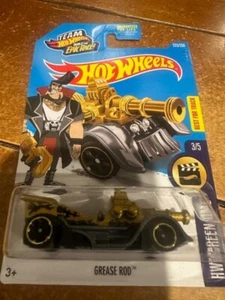 Hot Wheels HW 2016 Screen Time Grease Rod #223 Treasure Hunts - Imagen 1 de 1