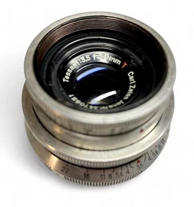 Carl Zeiss Jena Tessar Red T F3.5 / 50mm  M42 Exakta-A711 Mount - Picture 1 of 9
