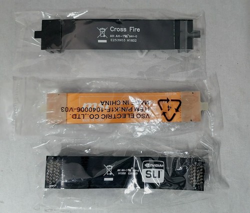 (Lot of 3) 4-Inch 2-Way Multi-GPU Bridge Flexible Connector, Various ...