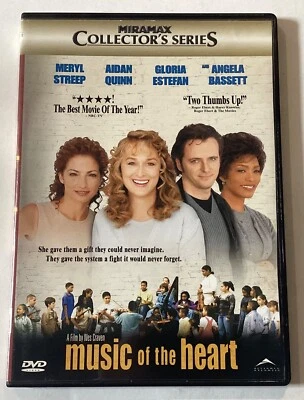 Music of the Heart (DVD,1999,2-Disc Set) Starring Meryl Streep & Gloria Estefan  - Image 1 of 3