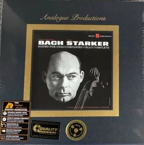 Janos Starker Bach Suites Analogue Productions 45rpm LP Box Set SEALED - Picture 1 of 2