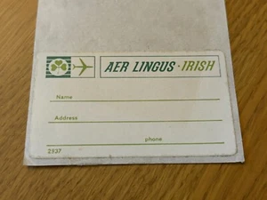 Aer Lingus baggage label / luggage label - Picture 1 of 1