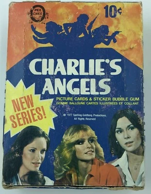 1977 O-pee-chee Charlie's Angels Series II Empty wax box - Image 1 of 2