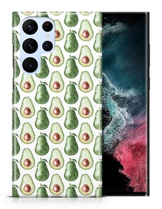 CASE COVER FOR SAMSUNG GALAXY|WATERCOLOR AVACADO FRUIT PATTERN - Picture 1 of 25