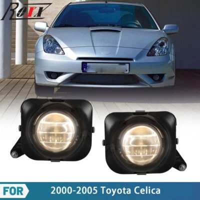 Luces antiniebla para parachoques de fábrica 00-05 Toyota Celica lámparas de repuesto lente transparente Foto 1 de 4