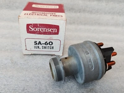 Interruptor de encendido NORS 1959-62 AMC RAMBLER 60-62 CLÁSICO REBEL EMBAJADOR AIRE ACONDICIONADO EE. UU. Foto 1 de 4