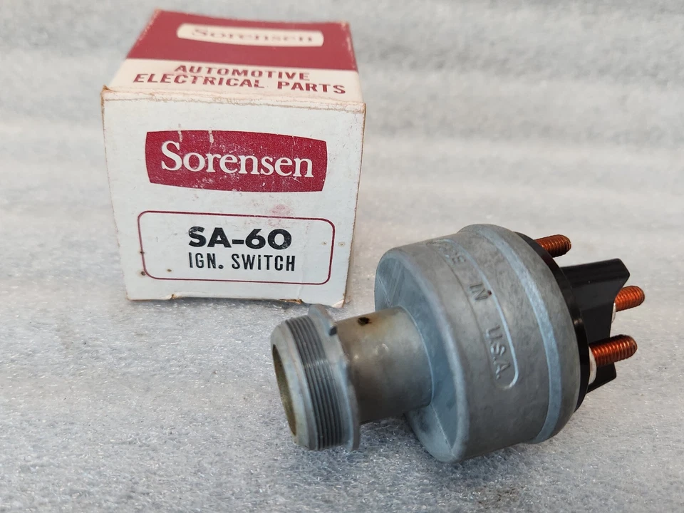 NORS 1959-62 AMC RAMBLER 60-62 CLASSIC REBEL AMBASSADOR IGNITION Switch A/T USA - Image 1 of 4