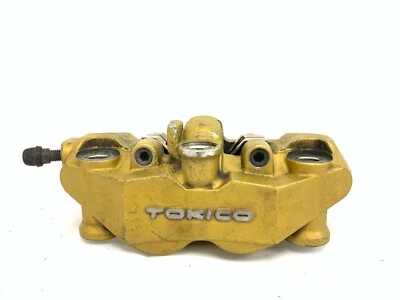 Pinza de freno delantera izquierda dorada Suzuki 2004 2005 GSXR600 GSXR750 OEM Foto 1 de 4