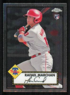 2021 Topps Chrome Platinum Anniversary #76 Rafael Marchan RC - Image 1 of 2