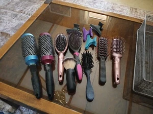 Salon Comb And Brush Bundle Pre-owned Sanitized - Picture 1 of 9