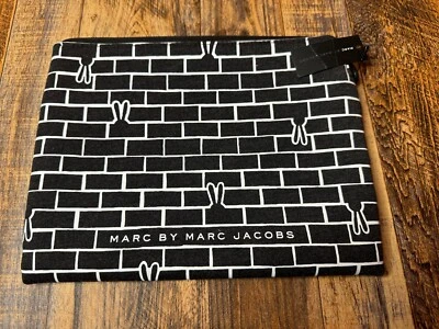 Marc By Marc Jacobs Tablet iPad Tablet Case Padded Black Neoprene 10x8 Zip NWT - Image 1 of 4