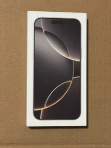 Apple iPhone 16 Pro Max 256 GB Titanio Natural Desbloqueado de Fábrica E-sim SELLADO - Imagen 1 de 2