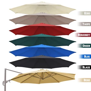 Replacement Canopy for 11.5' ROMA Cantilever Patio Umbrella Cover - Picture 1 of 104