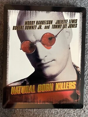 Natural Born Killers Blu-ray 1994 Steelbook Movie, Woody Harrelson - Image 1 of 2