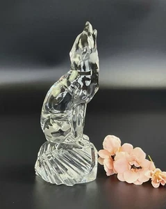 Vintage Lenox- Crystal Fox Figurine - Made in Germany - 7 1/4" Tall - Picture 1 of 12