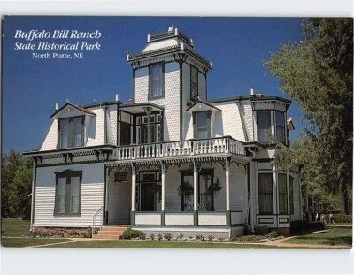 Postcard Buffalo Bill Ranch State Historical Park North Platte Nebraska USA - Image 1 of 2