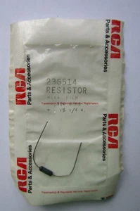 Vintage RCA Resistor 236514 Resister Metal Film 11,500 OHMS +-1% 1/4 W. NOS - Picture 1 of 3