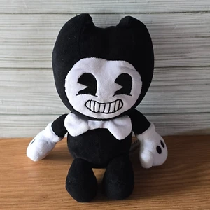 Bendy And Ink Machine 9 Zoll Plüschtier Stofftier schwarz weiß 2017 Puppe PhatMojo M4 - Bild 1 von 13