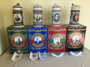 4er Set Anheuser-Busch Founders Serie Deckelsteine mit Zertifikat der Echtheit  - Bild 1 von 12