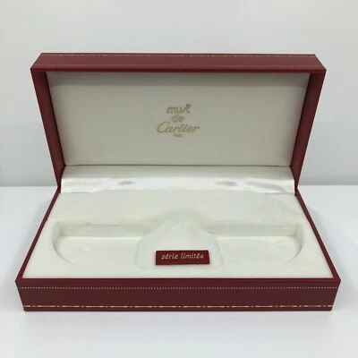AUTHENTIC VINTAGE CARTIER RED BOX EYEGLASS SUNGLASS SERIE LIMITEE CARTIER BOX - Image 1 of 4