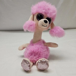 TY Beanie Boos 9" CAMILLA Pink Poodle Dog Stuffed Animal Toy Plush 2021 - Picture 1 of 9