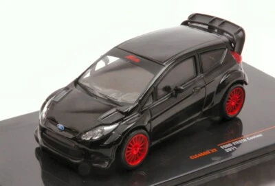 MODELLINO AUTO STATICO FORD FIESTA RS WRC 2011 NERO MODELLISMO SCALA 1:43 - Immagine 1 di 4