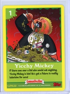2005 Garbage Pail Kids ANS4 YICCHY MICKEY Game Card #GPK32 - Picture 1 of 2