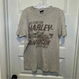Harley Davidson Grey Lake Of The Ozarks Osage Beach Missouri Graphic Tee Gr. L - Bild 1 von 12