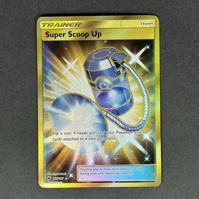 Pokémon Super Scoop Up Sol y Luna Sombras Ardientes Secreto Raro #166 Foto 1 de 3