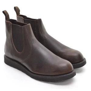 Herren Red Wing 3191 Chelsea Stiefel 12 D Hergestellt in USA Ebenholz Leder Schuhe Neu im Karton - Bild 1 von 8