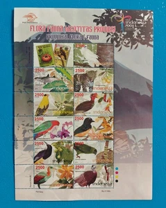 INDONESIEN 2008 FLORA & FAUNA 11v Bogen - PAPAGEIENFISCH PANTHER - Vogelmarken postfrisch - Bild 1 von 1